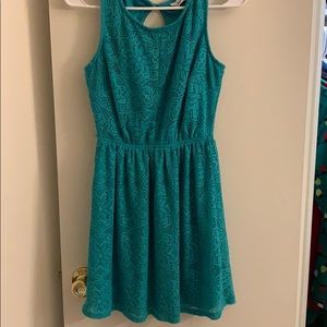 Green dress